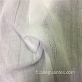 Vêtements blancs blanc 100% coton textile dobby